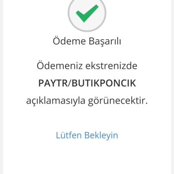 Butik Ponçik Alışverişimin Gelmemesi İlgilenilmemesi