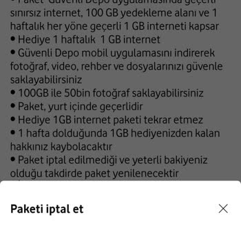Müşteri Hizmetleri İlgisizliği ve Paket İptal Sorunu