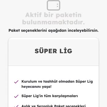TOD Tv Satın Aldığım Paket Aktif Olmadı