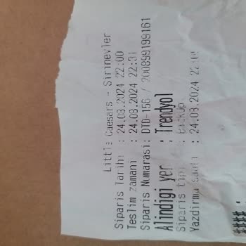 Little Caesars Pizza Trendyol Üzerinden Gelen Hatalı Ürün