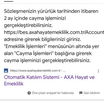 Axa Sigorta Müşteri Temsilcisi Yalanı