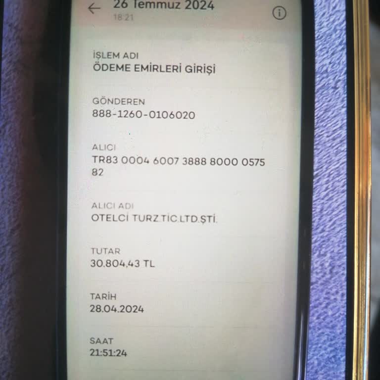 Beltur Para İadesi İstiyorum Acil