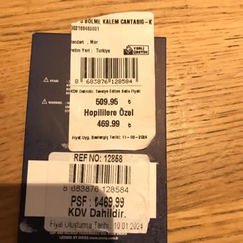 Boyner Yanıltıcı Fiyat Etiketi Sorunu