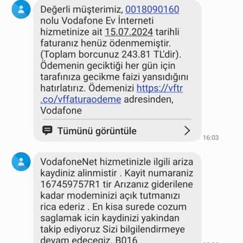 Vodafone Net İnternet Kopmaları Ve Çözülemeyen Sorunlar.