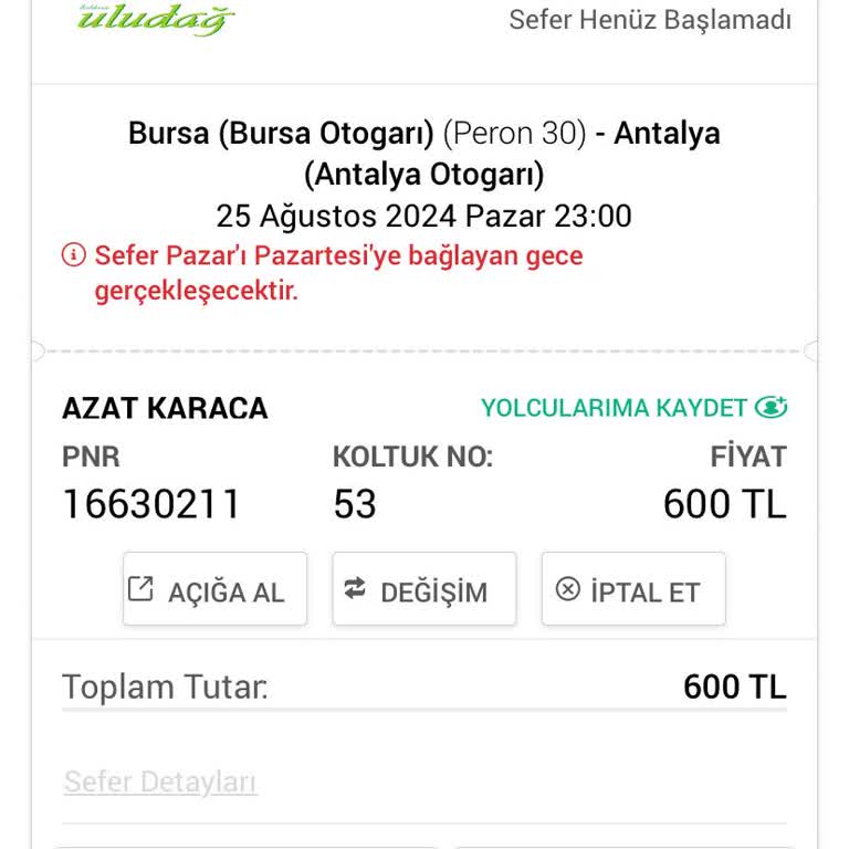 Obilet Müşteri Hizmetlerine Ulaşamıyorum