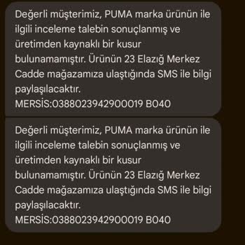 Puma Ayakkabıda Yırtılma Oldu
