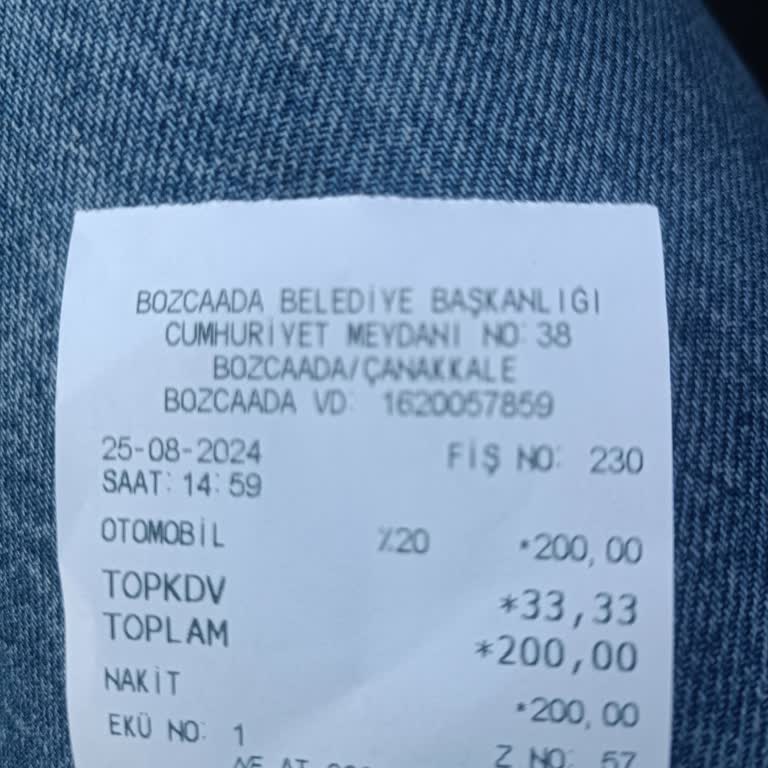 Bozcaada Belediyesi Bilgilendirme Eksikliği Ve Ücret Şoku