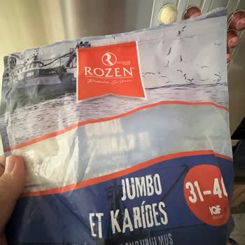 Rozen Sea Food Temizlenmiş Denilen Ama Temizlenmeden Satılan Rozen Marka Karides