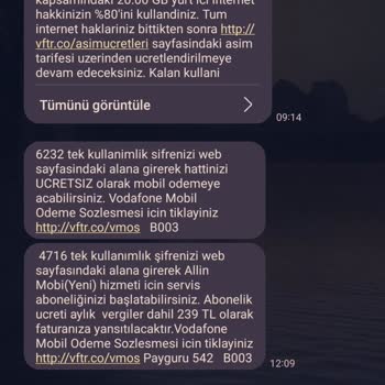 Kendi Kendine Ödeme Alan Vodafone Pay