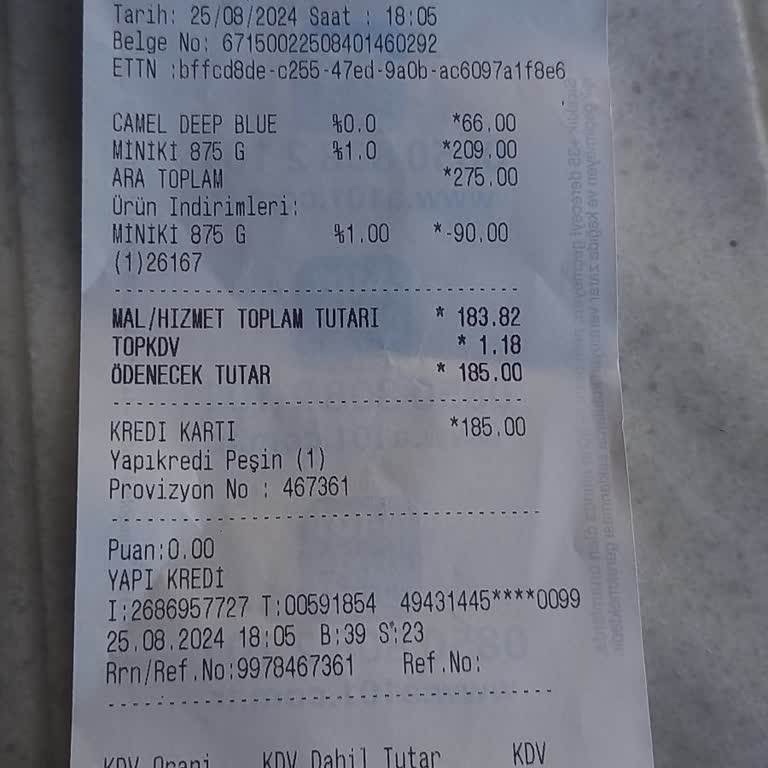 A101 Market Alamadığım Ürünün Parasını Ödemek.