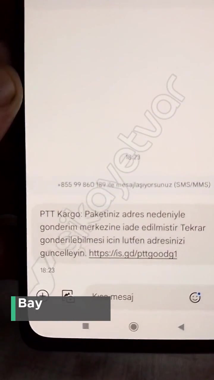 +855 99 Şüpheli Mesaj! videonun kapak resmi