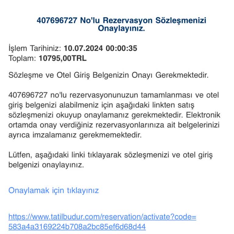 Tatilbudur Yanıltıcı Rezervasyon Deneyimi Ve Ekstra Ücretler
