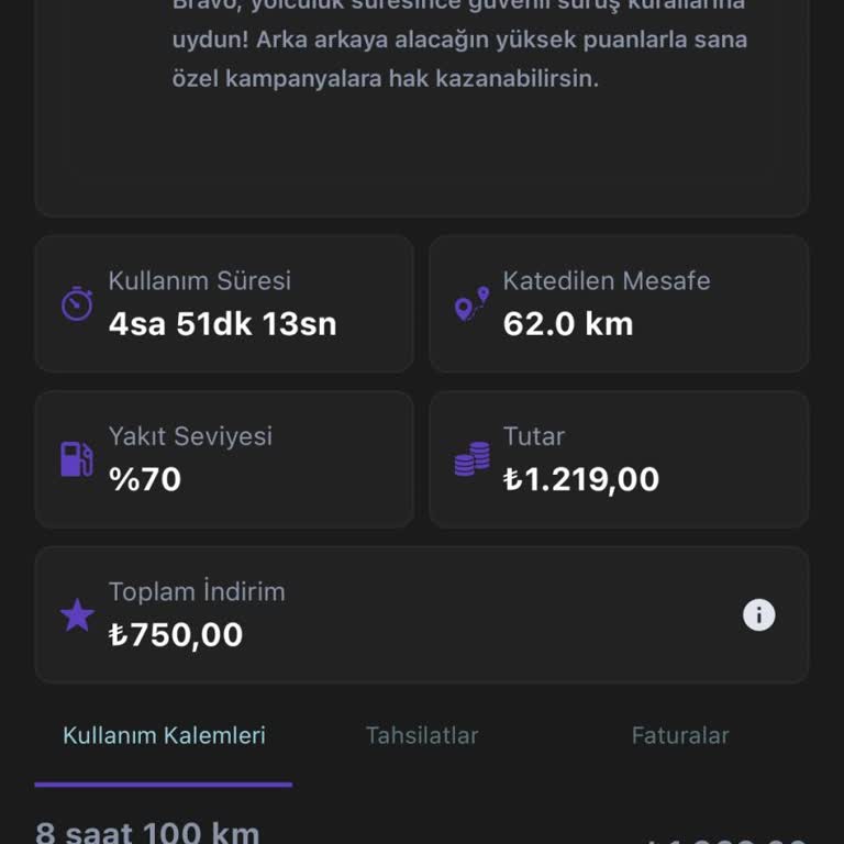 Getir Araç Temizlik Cezası