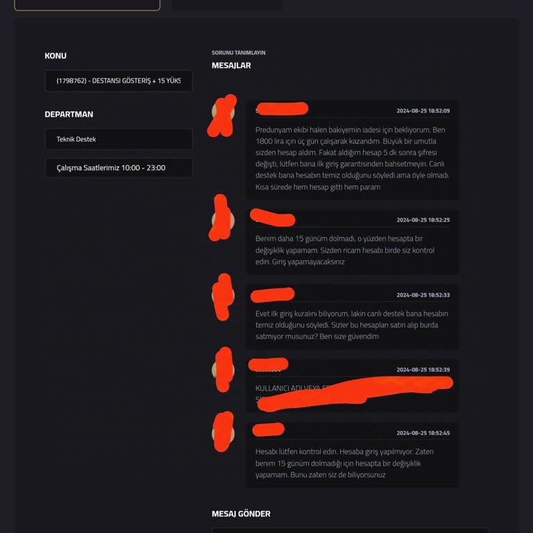 Predunyam Çalıntı Hesap Satıyor