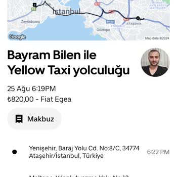 Uber Sarı Taksi 2 Kez Ücret Aldı!