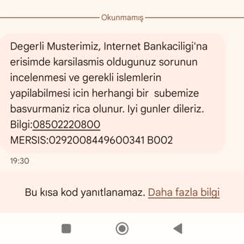 Denizbank Güvenlik Nedeniyle Mobil Bankacılık Blokesi.