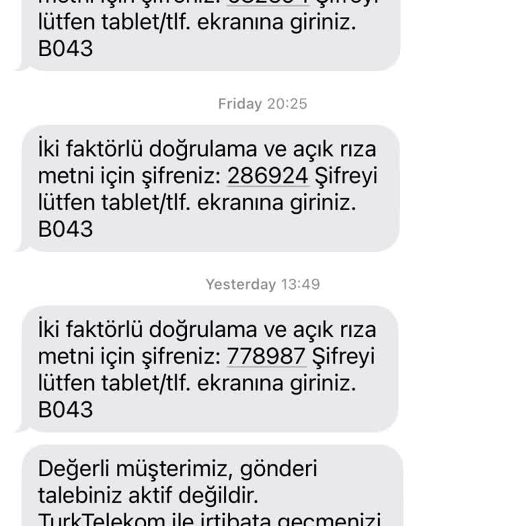 Türk Telekom Dijital Kurye İle Taşınan Hat Teslim Edilmiyor