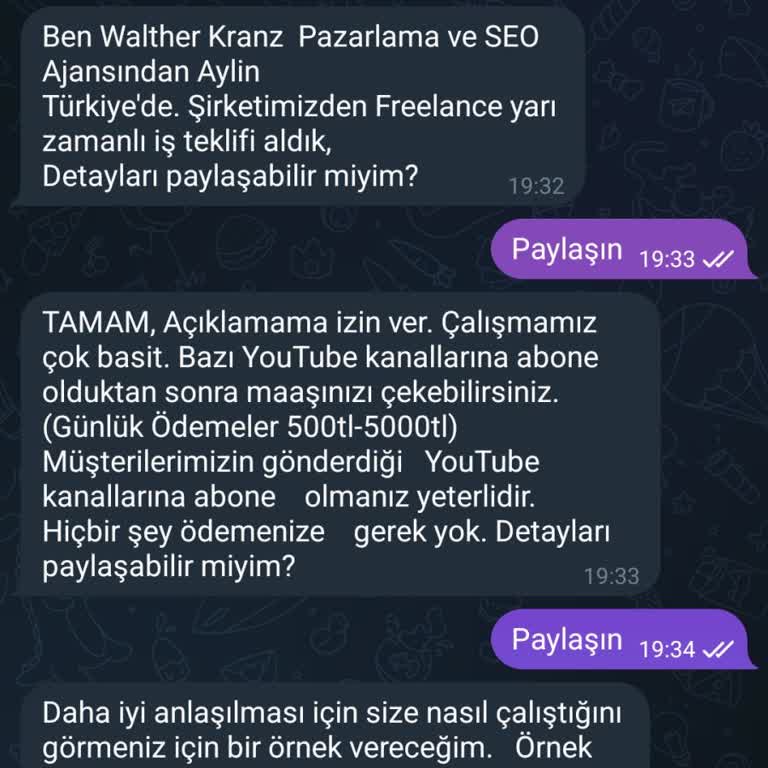 Telegram İ* M**** Kk