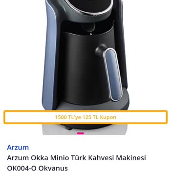 Pazarama Arzum Marka Okka Türk Kahvesi Makinesi Siparişimi İptal Etti
