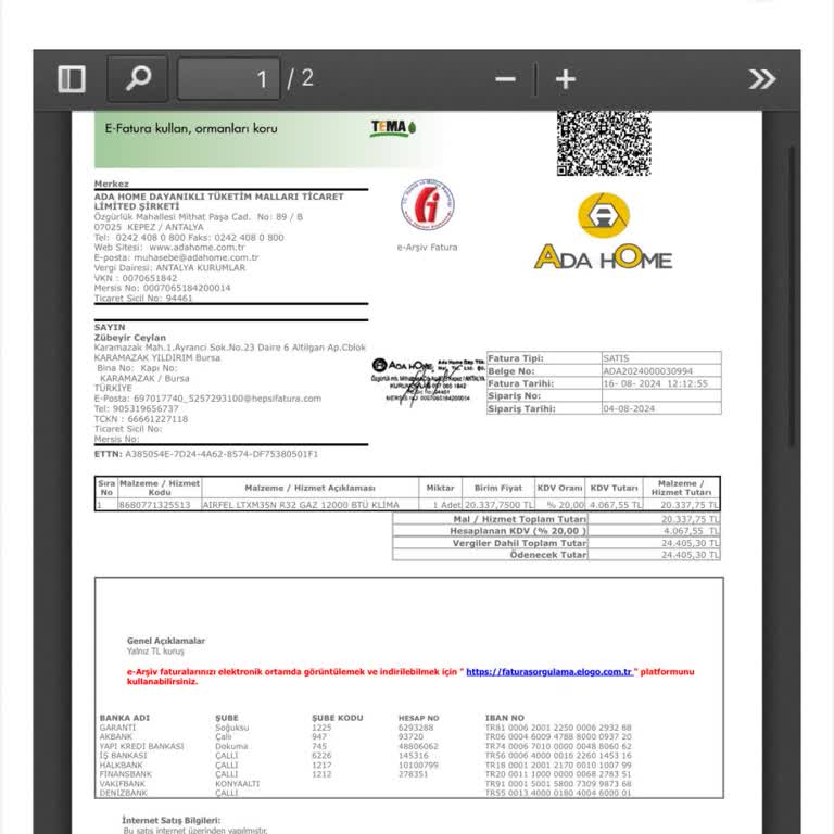 Airfel Servis Hatalı Montaj