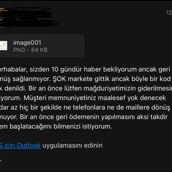 Oris İletişim Geçersiz İade Kodu