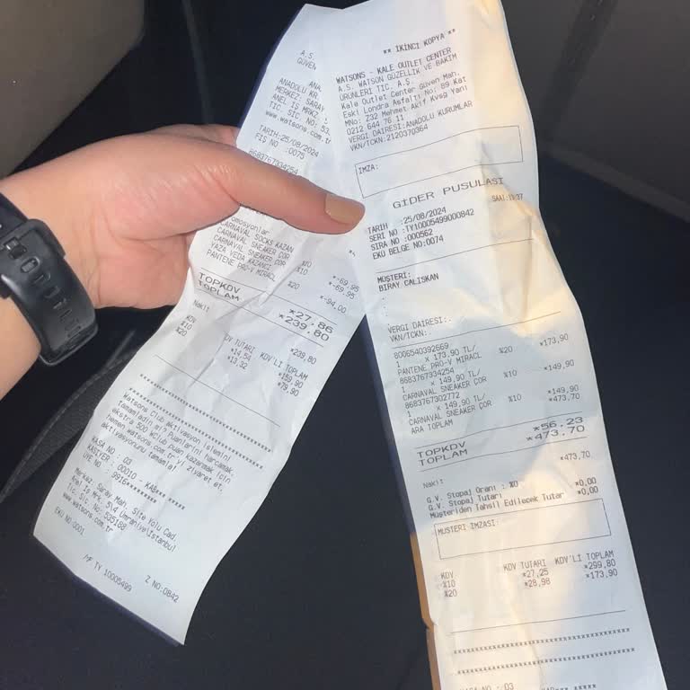 Watsons İndirimli Ürünler Fişe Yansıtılmıyor