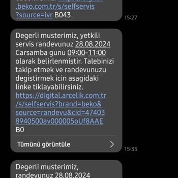 Beko Markalı Çamaşır Makinesi Aşırı Ses Ve Sarsıntılı Çalışma Sorunu