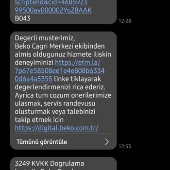 Beko Markalı Çamaşır Makinesi Aşırı Ses Ve Sarsıntılı Çalışma Sorunu