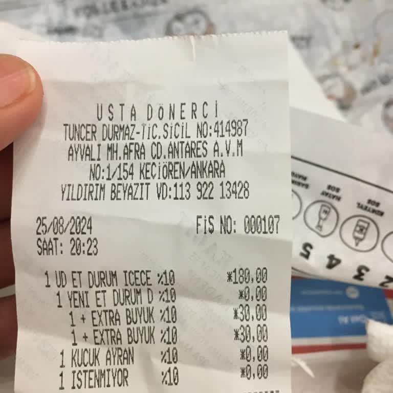 Antares Usta Dönerci'de Hazır Döner Şoku