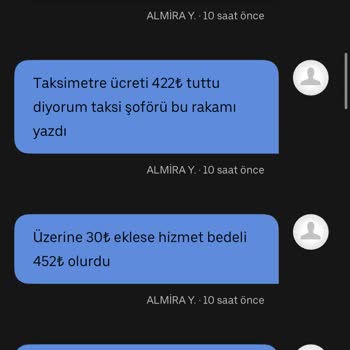 Uber Paramı İade Etmiyor