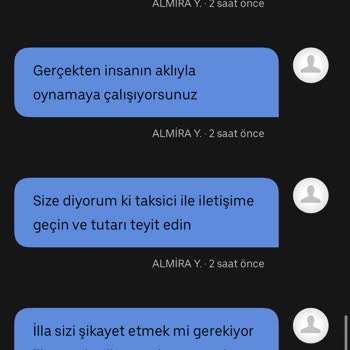 Uber Paramı İade Etmiyor