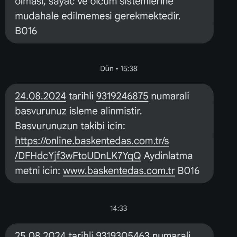 Kahramankazan Enerjisa Başkent Elektriğin Beni Mağdur Etmesi
