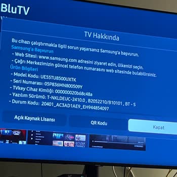 Samsung TV Uygulama İndirme Problemi
