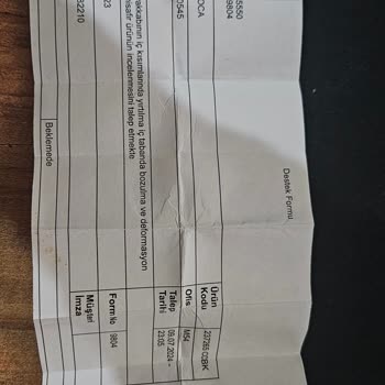 SPX Skechers Ayakkabı Tabanlıkta Deforme Garanti Kullanıcı Hatası Dedi!