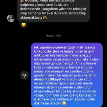 Clsema Defolu Ürün Değişim İade Sürecini Geçirme Çabası.
