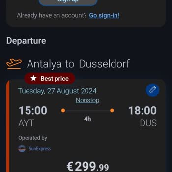 Sunexpress Sitesinden Ödeyerek Aldığım Biletimin Alınmadığı İddiası!