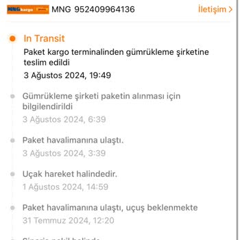 Temu Ve MNG Kargo Siparişimi Getirmiyor