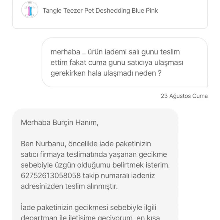 Hepsiburada'dan Alışveriş Pişmanlığı!