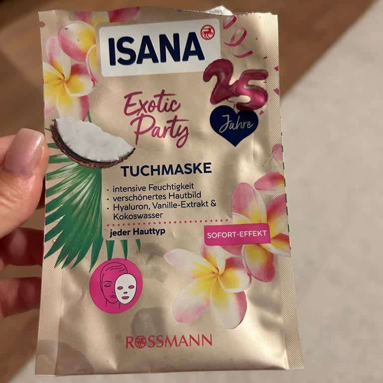 Isana Yüz Maskesi Kullanımı Sonrası Ciltte Yanma Ve Kızarıklık