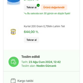 Hepsiburada Ticaret Sitesinde Yanlış Ürün Teslimi Sorunu