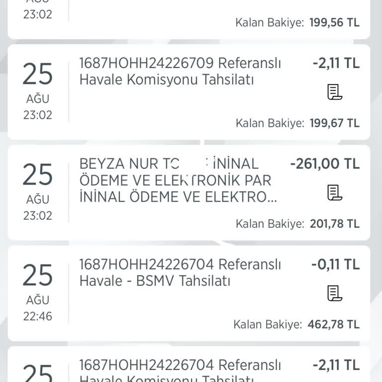 Para Aktarımım İninal Karta Düşmüyor