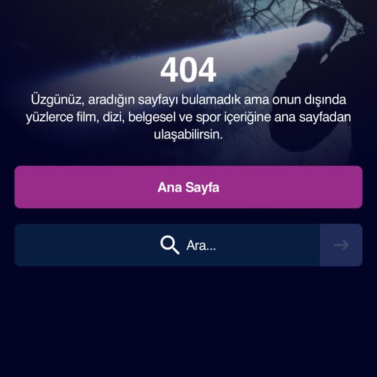 Digiturk Beın Connect Sayfa Sorunu