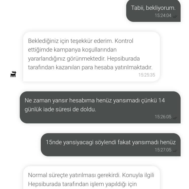 Hepsiburada Kampanya Yaptığı Hepsipay Üzerinden Hepsipara Yansıtmıyor.