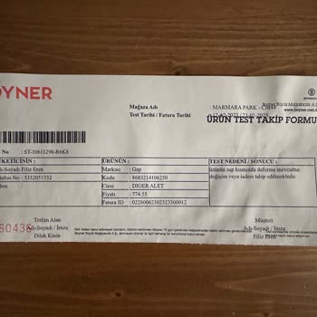 GAP Ve Boyner Mağduriyeti!