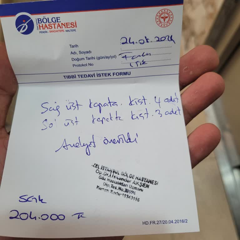 Sancaktepe Bölge Hastanesi Hastanede Yüksek Ameliyat Ücreti Şoku