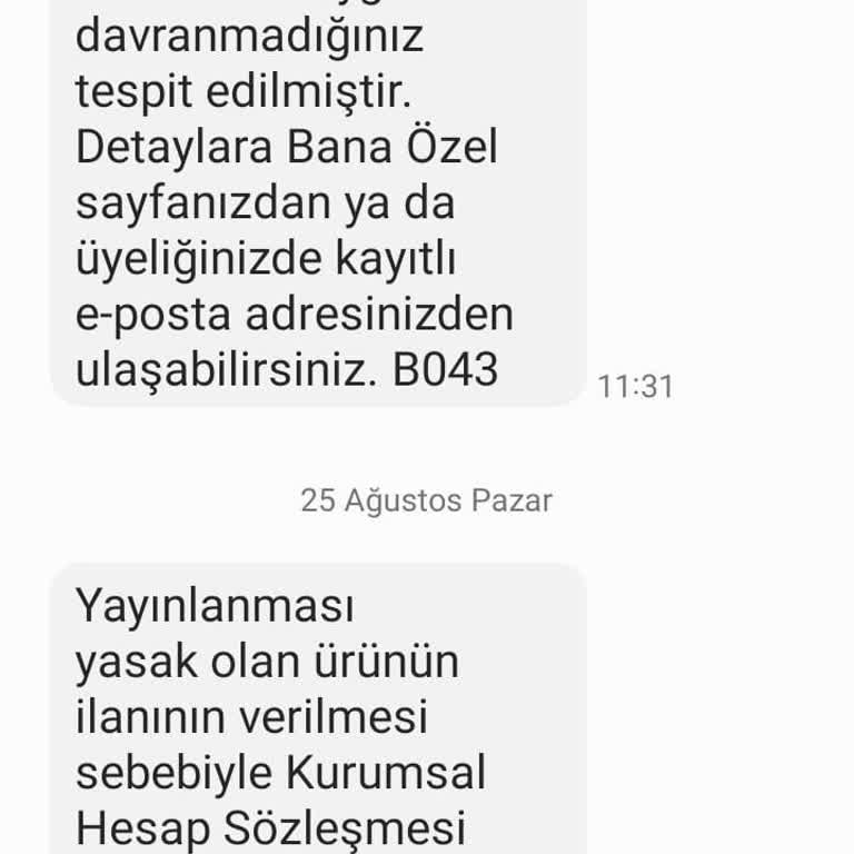 Sahibinden Sürekli Mesajlarla Rahatsız Ediliyorum