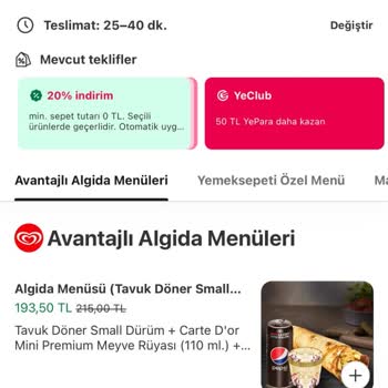 Yemeksepeti Siparişimi İptal Etti, Restorant Sipariş Almaya Devam Etti