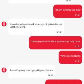Tıkla Gelsin Uygulamasıyla Yaşadığım Mağduriyet