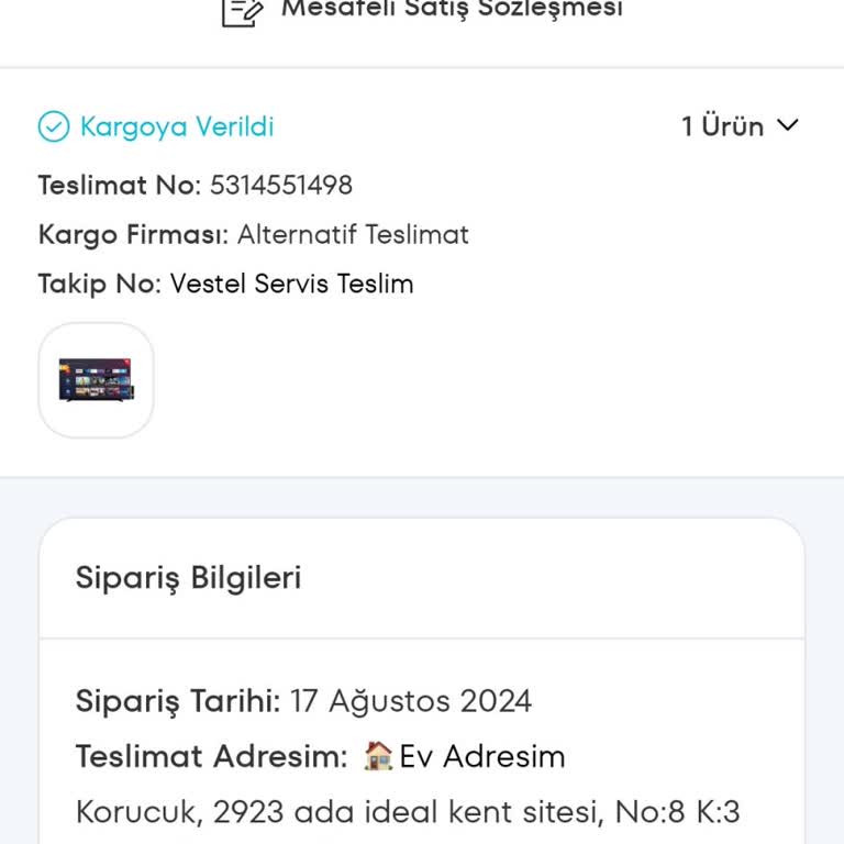 A101 Extra Siparişimi İptal Etmiyor.
