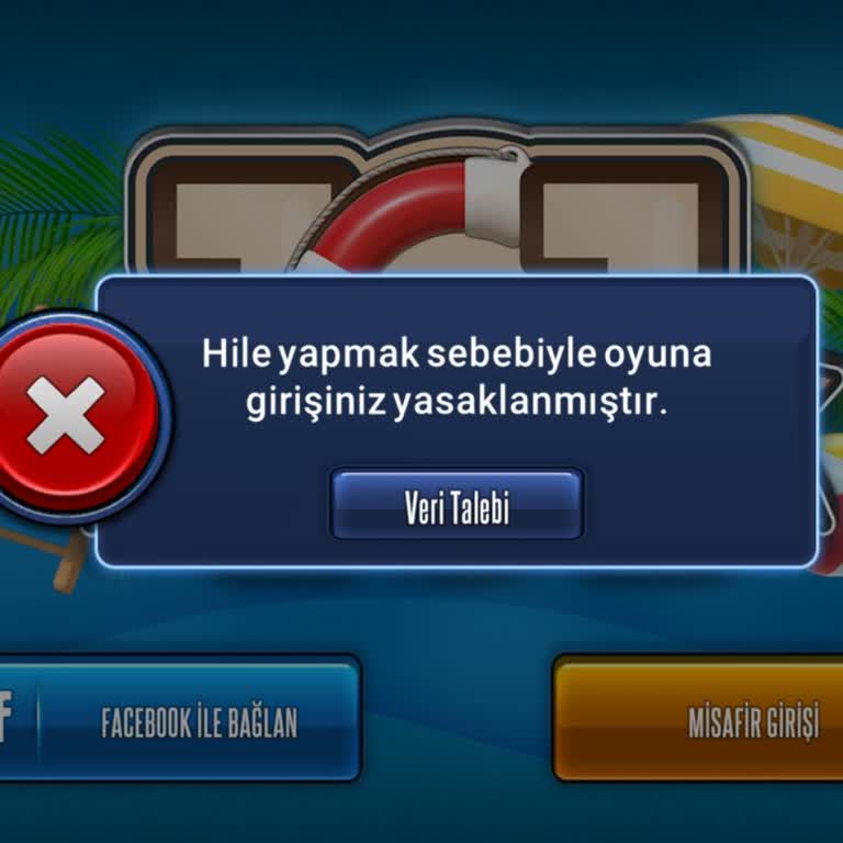 101 Okey Plus Okey 101 Plus "Hile Yaptınız" Uyarısı